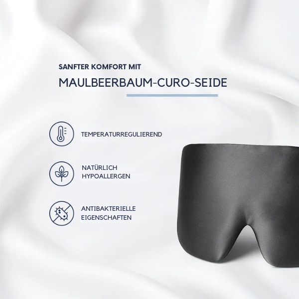 Schlafmaske aus Naturseide