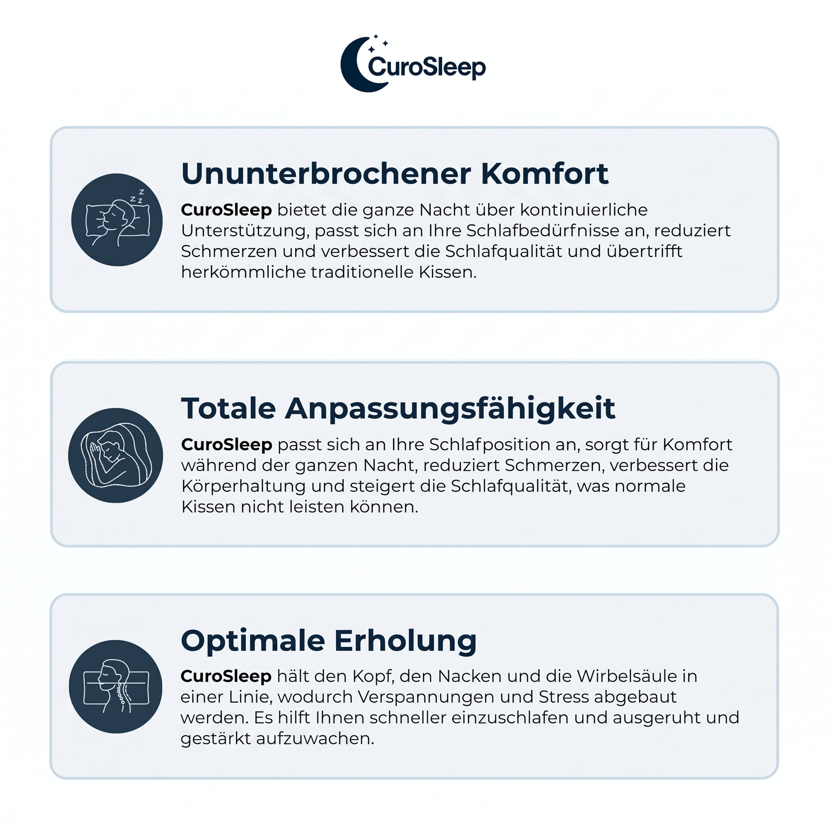 CuroSleep - Endlich schmerzfrei aufwachen