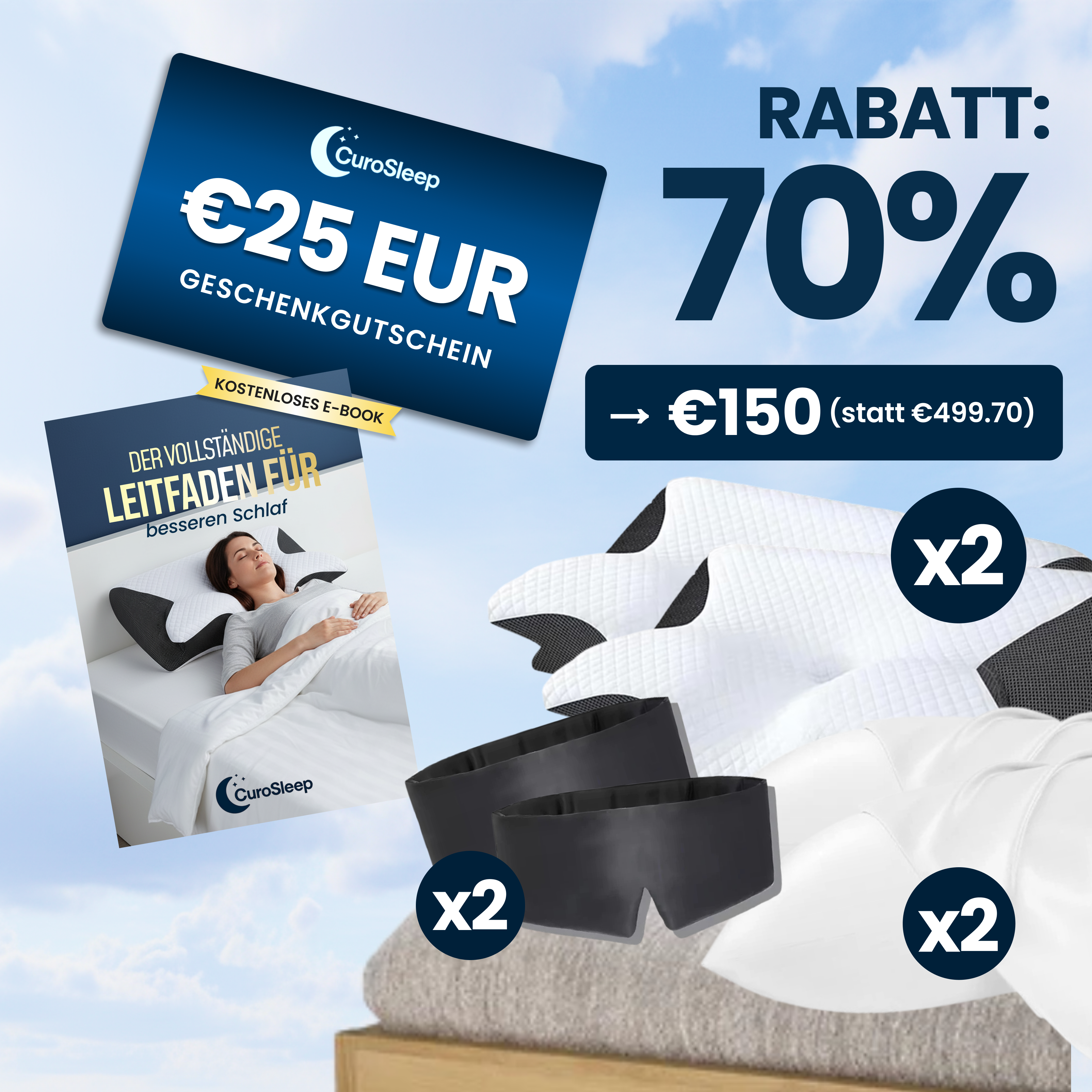 Perfektes Schlaf-Duo – Pärchen-Bundle