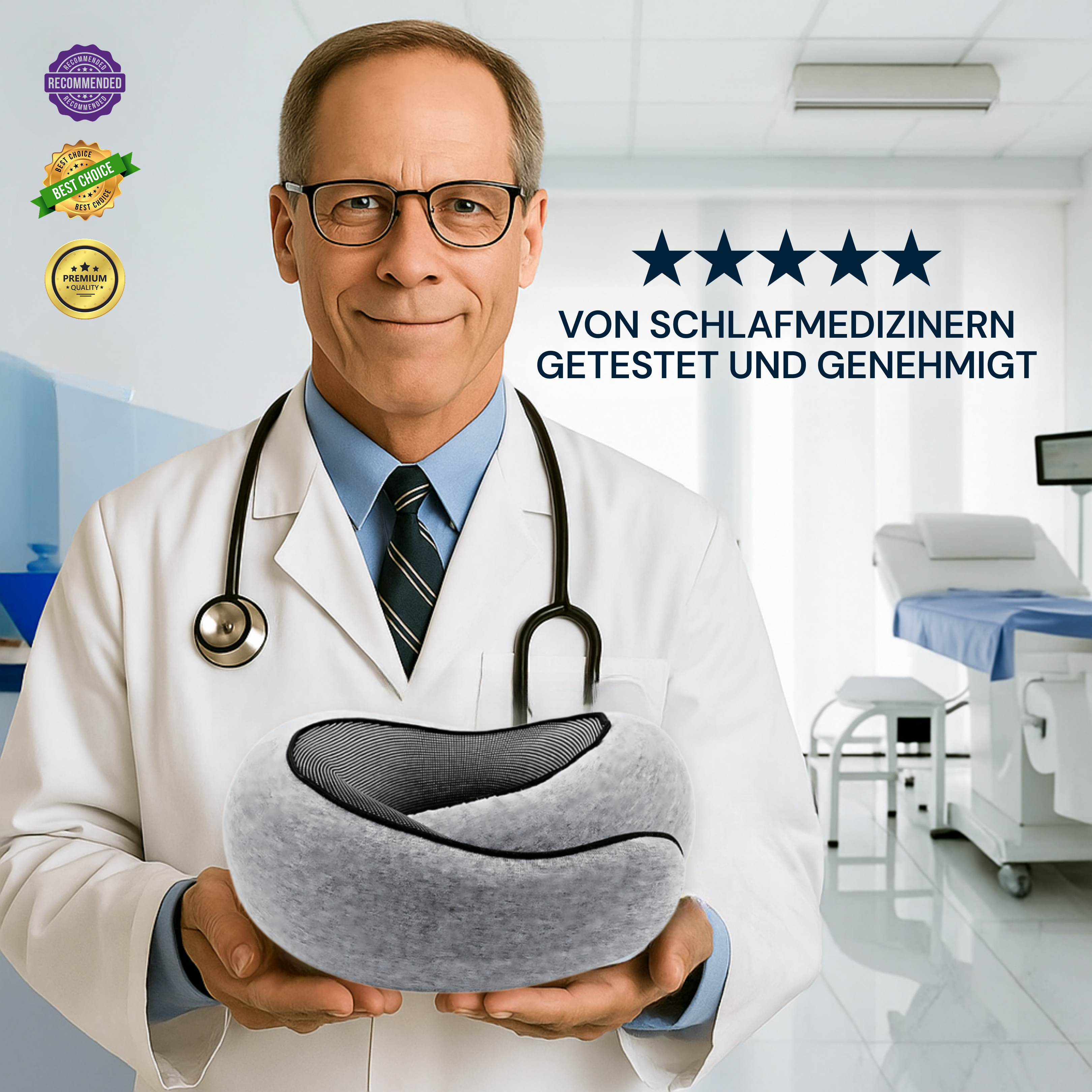 CuroSleep - Reise & Flug Nackenkissen